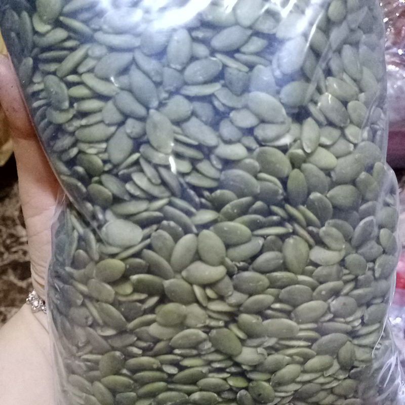 hạt bí xanh chưa rang 1kg