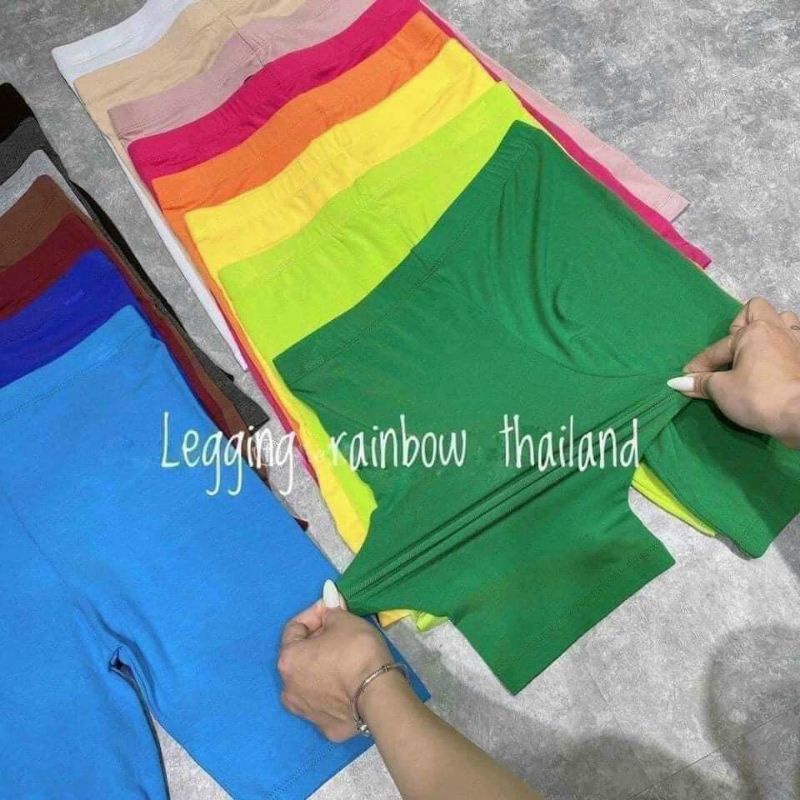 Legging đùi Rainbow Thái Lan mới về nhiều màu