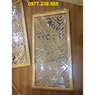chắn khói gỗ sồi 81cm