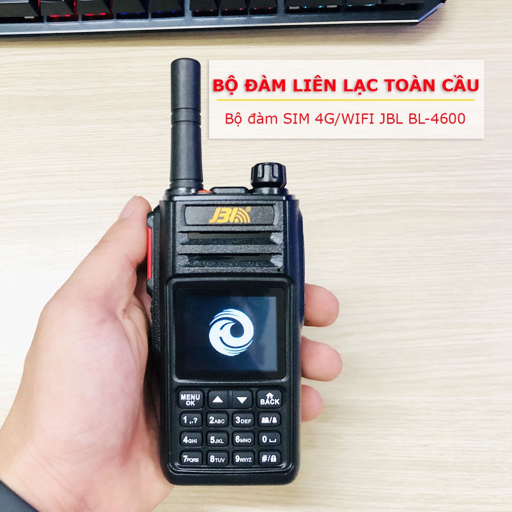 Bộ đàm 4G JBL BL-4600 không giới hạn khoảng cách liên lạc - Hàng chính hãng
