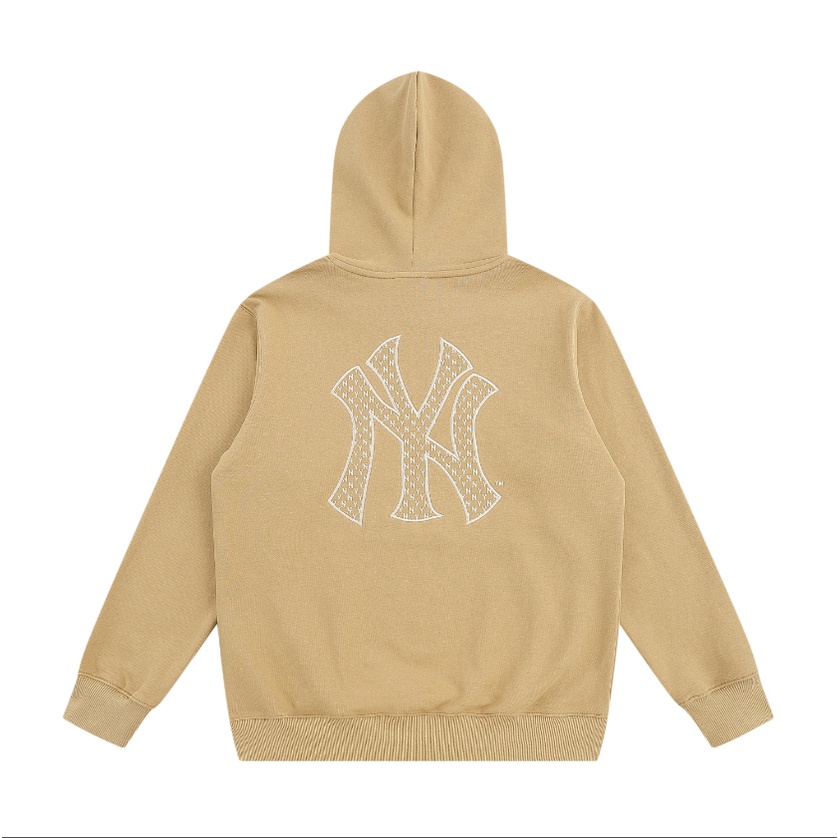 Hàng Spot! Áo Hoodie Tay Dài Dáng Rộng Thêu Chữ MLB Cổ Điển Cho Nam Và Nữ