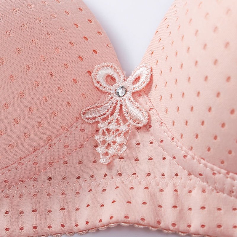 Set 2 Áo Ngực Không Gọng Thiết Kế Mỏng Thoáng Khí Thời Trang Cho Nữ