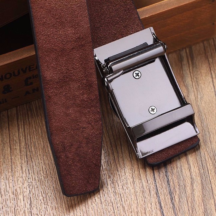 Thắt lưng nam AUDI dây trơn không viền