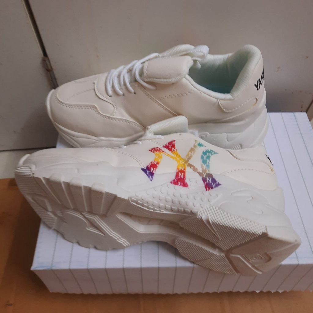 [𝐒𝐀𝐋𝐄 ĐẬ𝐌 ✅ Full Box + Bill] Giày MLB: NY, Boston, LA mới nhất hot nhất 2021 bản chuẩn - [LUCKY SHOES VN]
