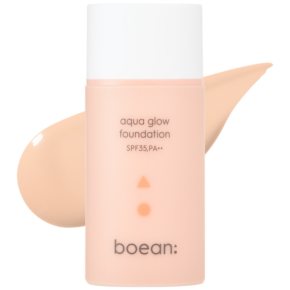 Phấn Nước Boean Aqua Glow Foundation SPF35PA++ Y03 Ivory (HSD: 13/04/2023)