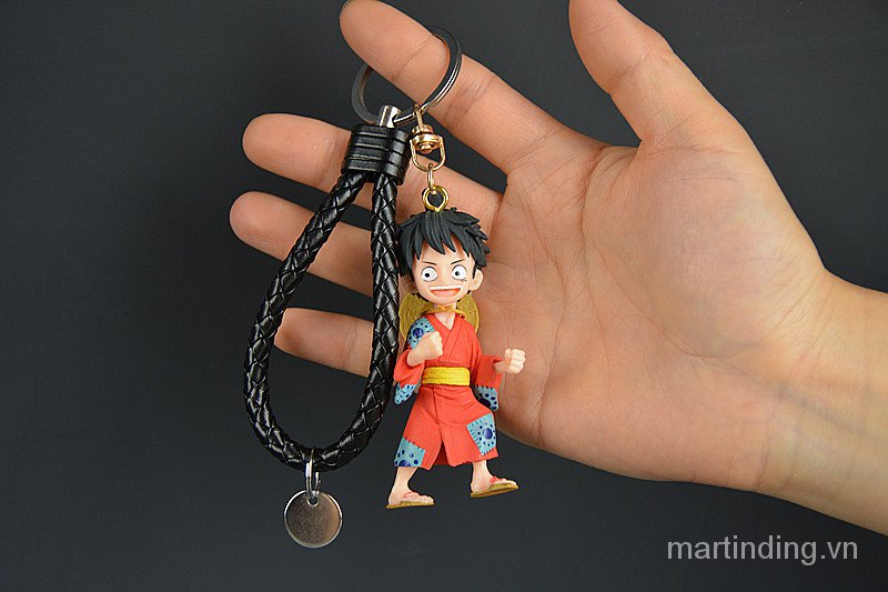 Móc Khóa Hình Nhân Vật Luffy Zoro Joba