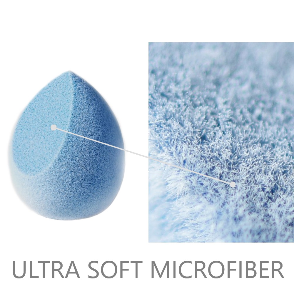 Bông mút trang điểm Juno&Co Microfiber Vetvet Sponge / Cloud Makeup Sponge Juno Co