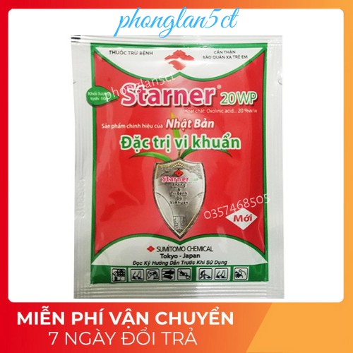 Thuốc Trừ Bệnh STARNER 20WP (gói 100g)  Mẫu Mới