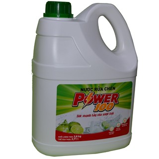 Nước Rửa Chén Power 100 - 3,8kg (3,7 Lít)