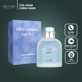 Nước hoa Dolce & Gabbana Light Blue Pour Homme Eau Intense cho nam