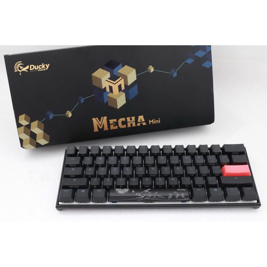 Ducky Mecha Mini RGB bàn phím cơ cho máy tính laptop bluetooth giá rẻ không dây chơi game online gaming keyboard giá rẻ