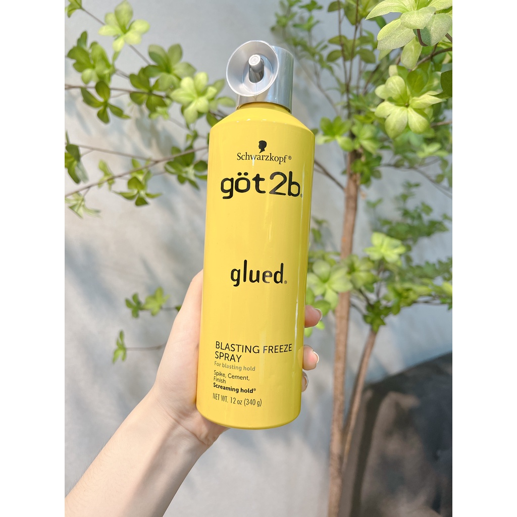 [BẢN MỸ 340g] Gel xịt giữ nếp tóc Got2b Schwarzkopf keo glued - Hity Beauty