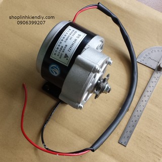 Motor giảm tốc 24v 250w chế xe điện