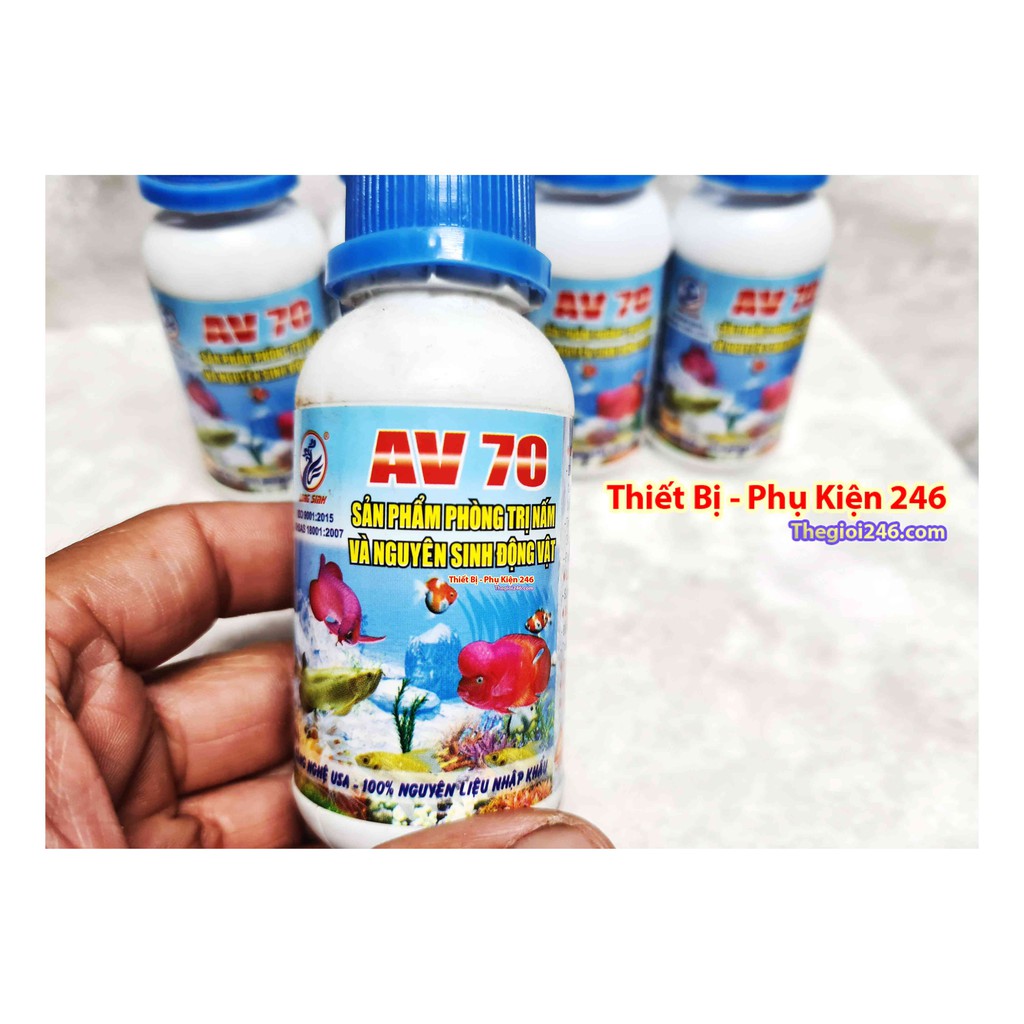 Thuốc trị nấm cho cá cảnh AV 70 Long Sinh