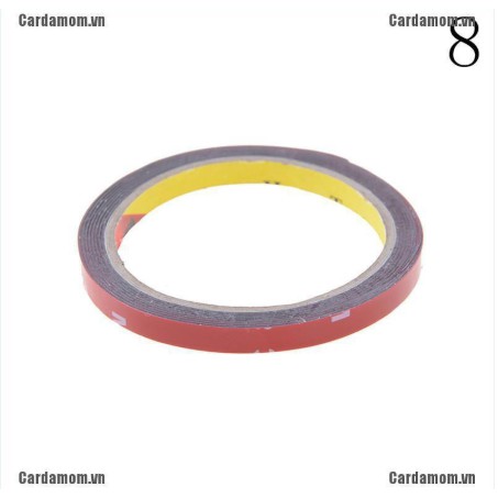 Cuộn Băng keo dán bằng xốp acrylic hai 2 mặt 3m siêu dính dùng trang trí viền xe hơi ô tô