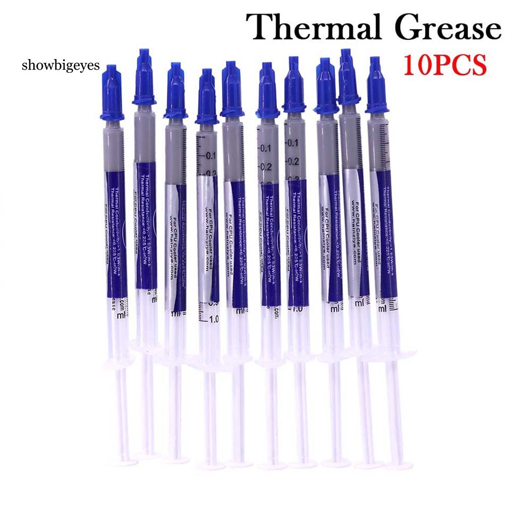 Set 10 Keo Silicone Dẫn Nhiệt CPU GPU Chip