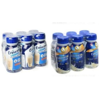 Lốc 6 chai SỮA NƯỚC ENSURE( ENSURE ORIGINAL VANILLA ( ensure hương vani) / ENSURE GOLD VIGOR) ( 6 chai x 237ML)