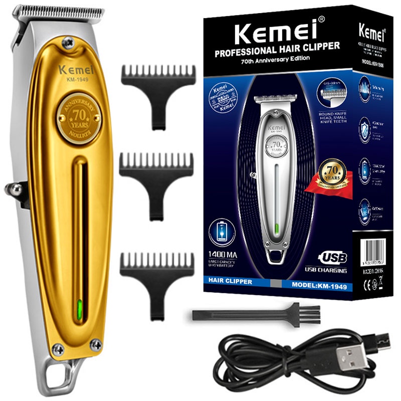 Máy cạo râu cắt tóc KEMEI 1949 chuyên nghiệp