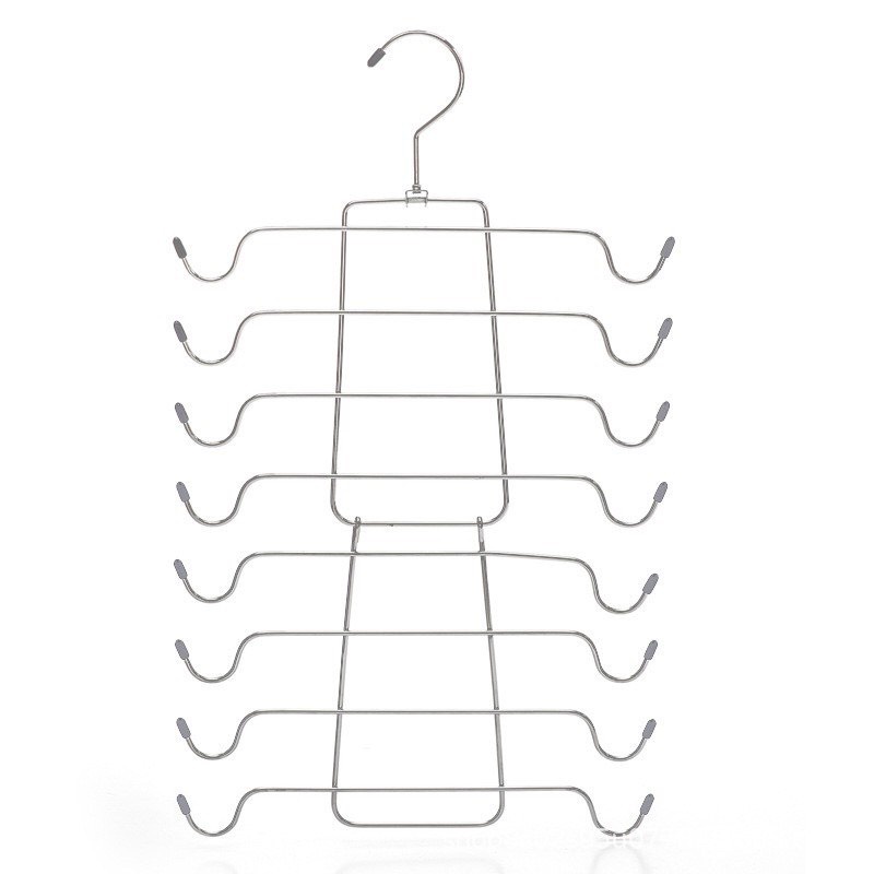 Móc Treo Đồ Lót, Áo Hai Dây Nhiều Tầng Inox Gấp Gọn Tiện Dụng