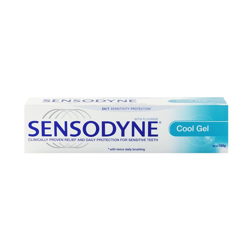 (hàng Mới Về) Gel Đánh Răng Sensodyne 100 Grams Chất Lượng Cao