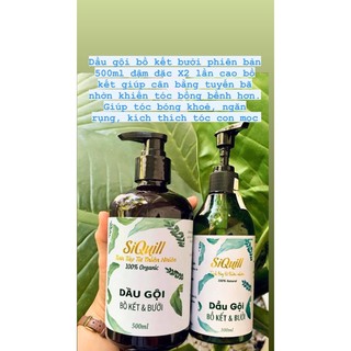 Combo dầu gội bồ kết bưởi & tinh dầu bưởi