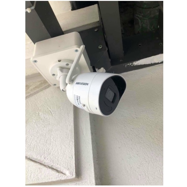 Camera wifi ngoài trời 2MP có mic, HIKVISION DS-2CV1021G1-IDW 1021G1, tách từ KIT, kèm nguồn  KHÔNG CÓ VỎ