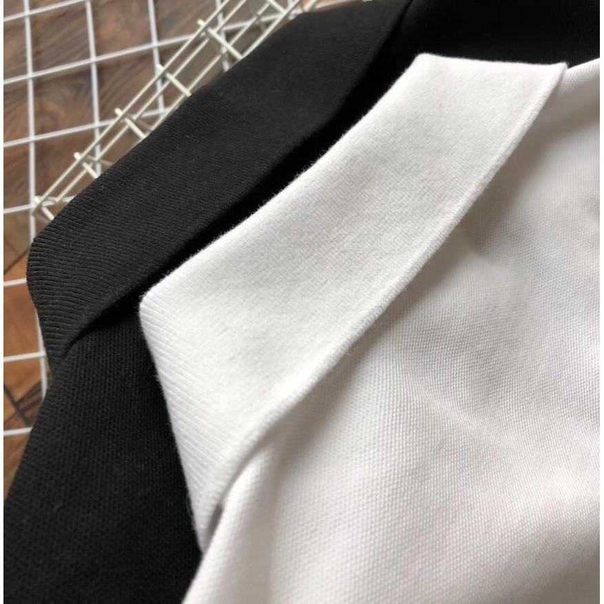 ✨ Áo polo 100% Cotton thêu hình trái tim cho nam nữ | BigBuy360 - bigbuy360.vn