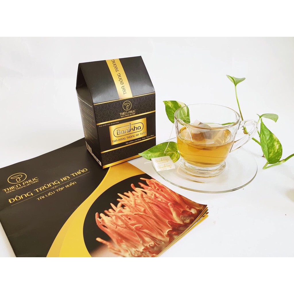 Trà Đông Trùng Hạ Thảo Banikha Thiên Phúc Hộp 20 Gói