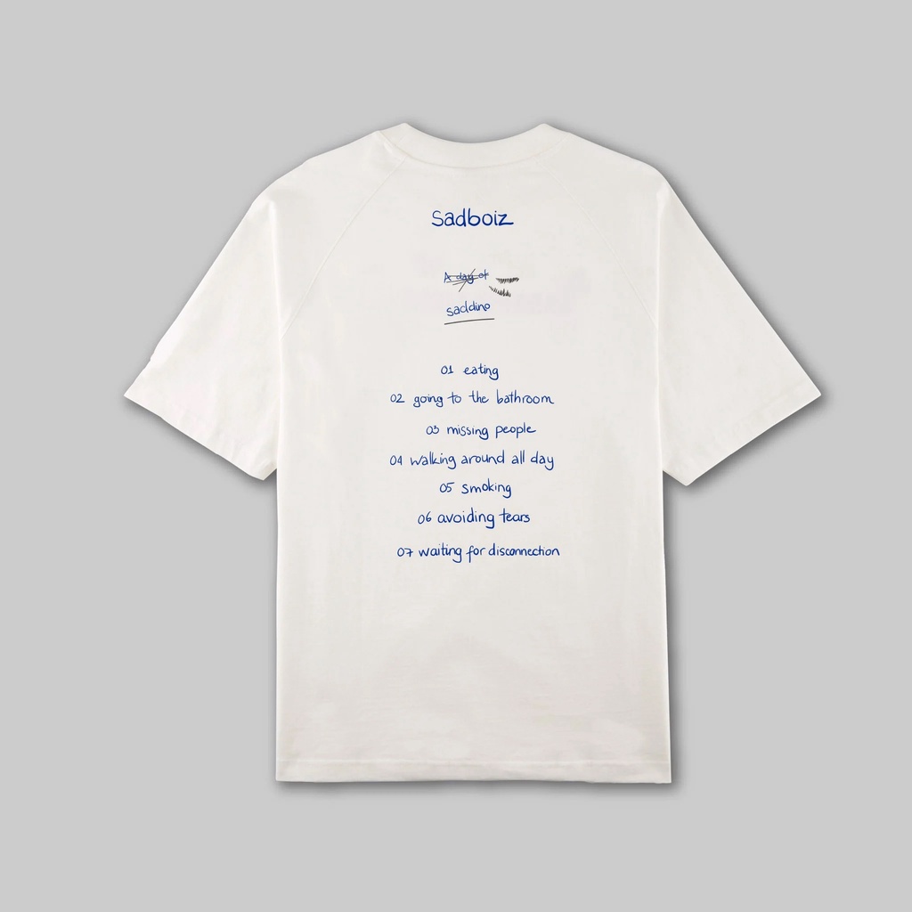 Áo thun tay lỡ fom rộng Chữ Mặt Mếu Sadboiz phông 3158 Unisex streetwear nam nữ Ulzzang - CUTEZOO