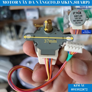 Motor chậm đảo gió điều hoà đa năng - Mô tơ cánh vẫy quạt máy lạnh