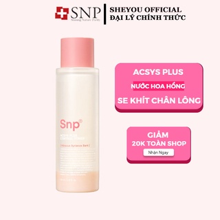 Nước Hoa Hồng Dưỡng Da Mụn, Da Dầu Acsys Plus Control Toner SNP