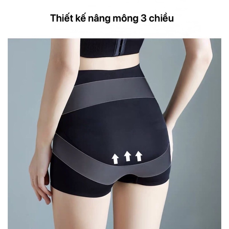 [Mã 12FASHIONSALE1 giảm 10K đơn 50K] Quần Đùi Gen Bụng Đúc Su Hỗ Trợ Định Hình Vòng Eo Và Nâng Mông Cho Nữ - QG02 | BigBuy360 - bigbuy360.vn