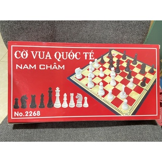CỜ VUA QUỐC TẾ NAM CHÂM CỠ LỚN 36CM