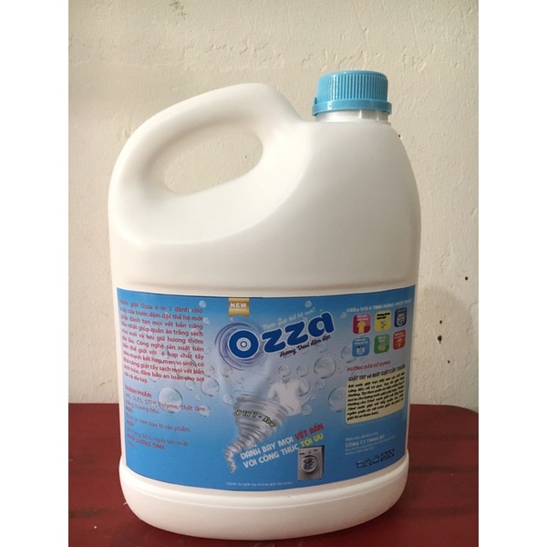 Nước giặt cao cấp Ozza 6in1 đậm đặc siêu tiết kiệm an toàn cho da 3,6kg