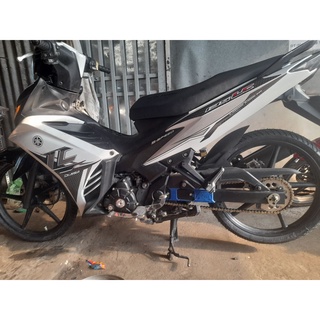 Tem rời exciter 135 lc dán xe trắng phối đen
