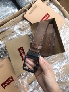 Nịt LEVIS nam tăng đưa da thật bản 3.5 cm