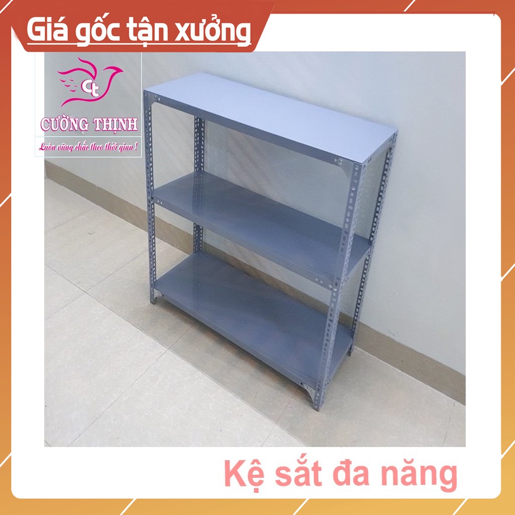 Kệ sắt Mini 3 Tầng, Cao 120cm x Dài 60 x Rộng 40cm