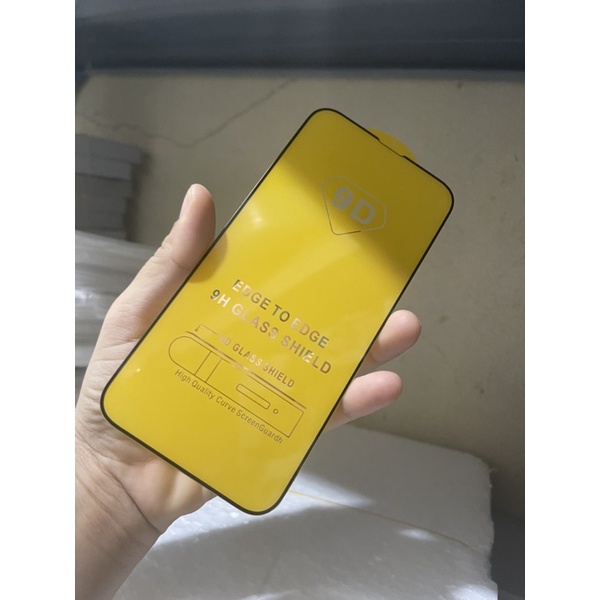 Kính cường lực 9D iPhone 15 Pro Max, 15 Plus, 14 Pro max, 13 Mini, 13, 13 Pro, 13 Pro max Full keo màn hình cao cấp
