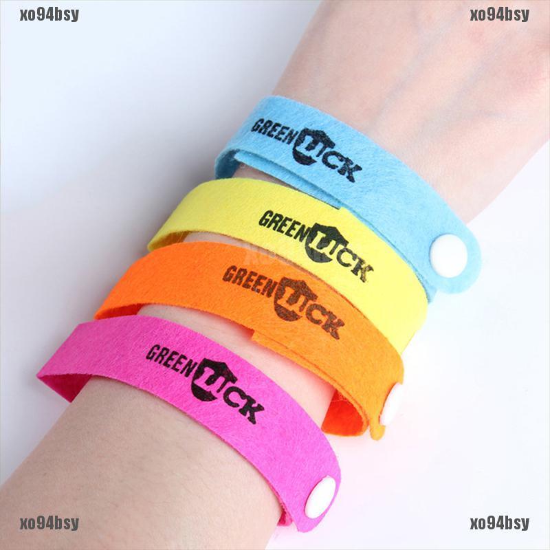[xo94bsy]Useful Anti  Pest Insect Bugs  Repeller Wrist Band Bracelet
