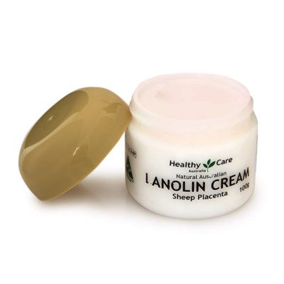 Kem cừu dưỡng da sáng mịn Healthy Care Lanolin with Sheep Placenta 100g