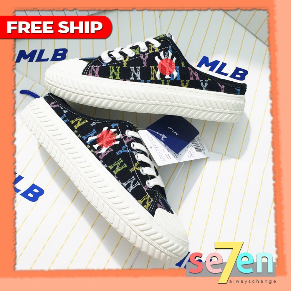 [𝐇𝐀𝐍𝐆 𝐐𝐔𝐀𝐍𝐆 𝐂𝐇𝐀𝐔] Giày hở gót 𝐌 𝐋 𝐁 𝐍 𝐘 nam nữ đen trắng cao cấp | BigBuy360 - bigbuy360.vn