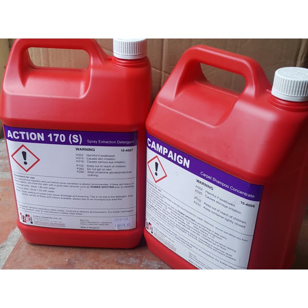 Hóa chất giặt ghế thảm Campaing TPM Can 5l Klenco