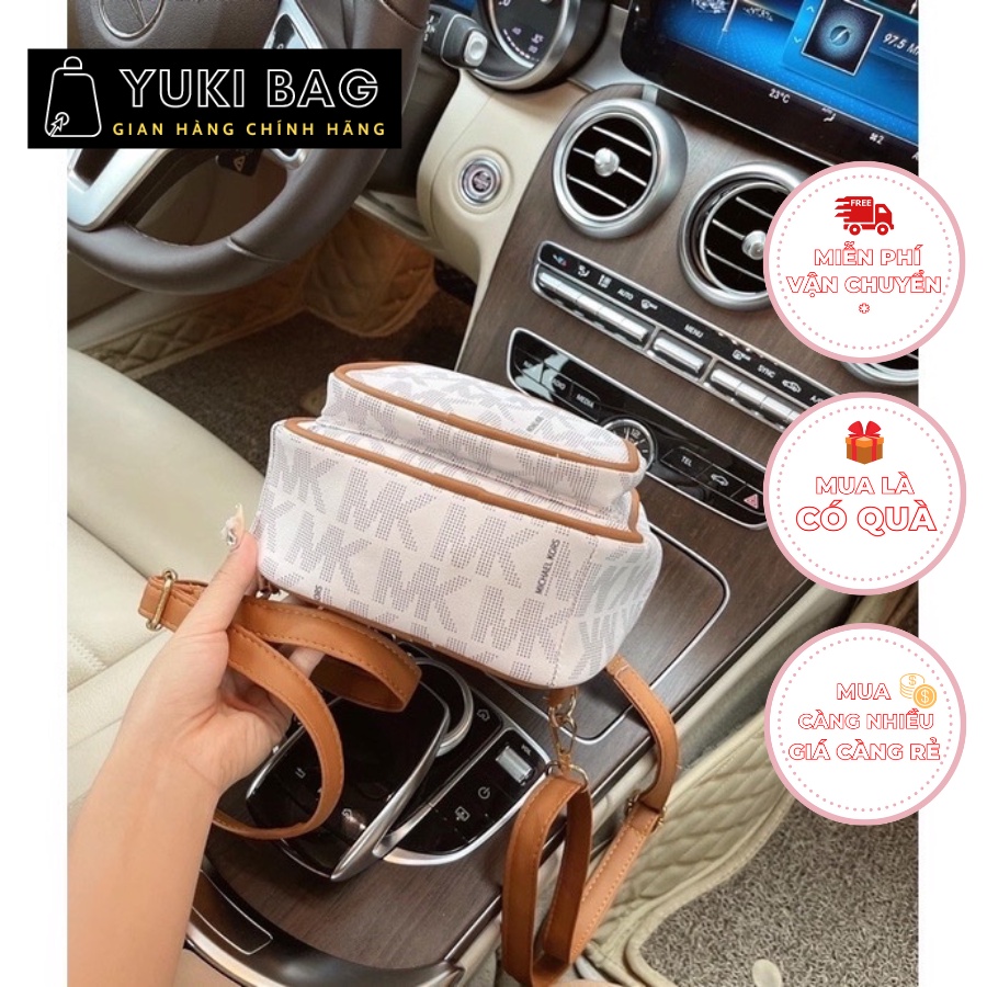 Balo mini nữ đeo vai Yuki Bag, chất da đẹp, thời trang cao cấp, phong cách trẻ trung, hàn quốc size 21cm YB255
