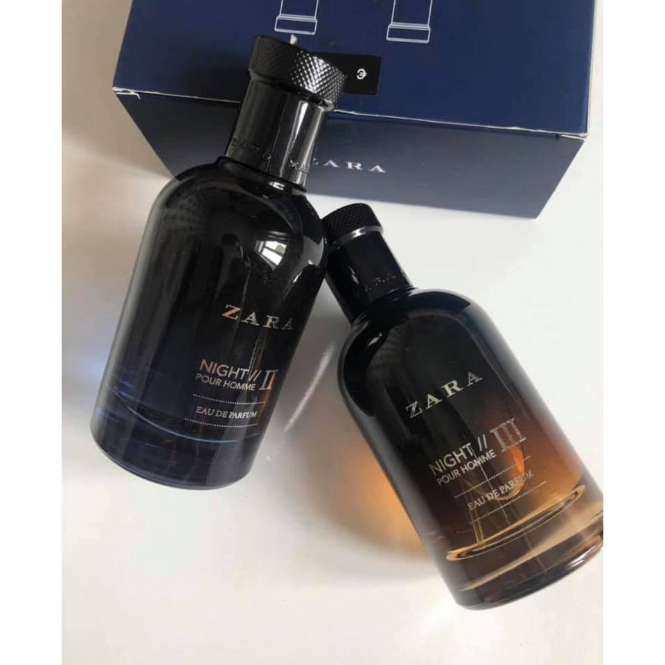 Sét Nước hoa nam ZARA NIGHT POUR HOMME II+ ZARA NIGHT POUR HOMME III 200ml- N1