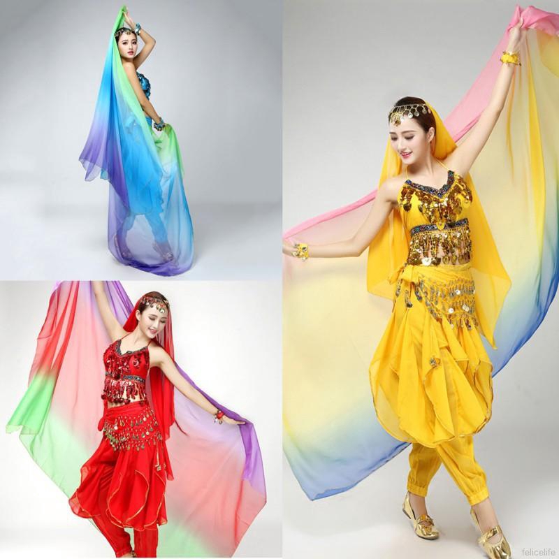 Khăn choàng vải chiffon múa bụng