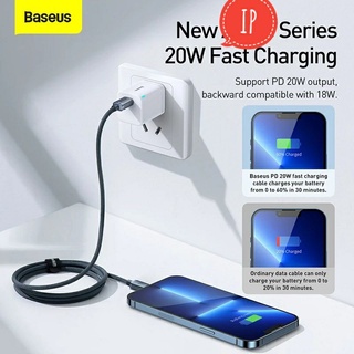 Cáp sạc nhanh Baseus C to L - Hỗ trợ sạc nhanh Power Delivery cho tất cả các dòng IP - Bọc dù siêu bền - ENJOY PLUS