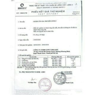 Tăng Cân Cenly chuẩn công ty