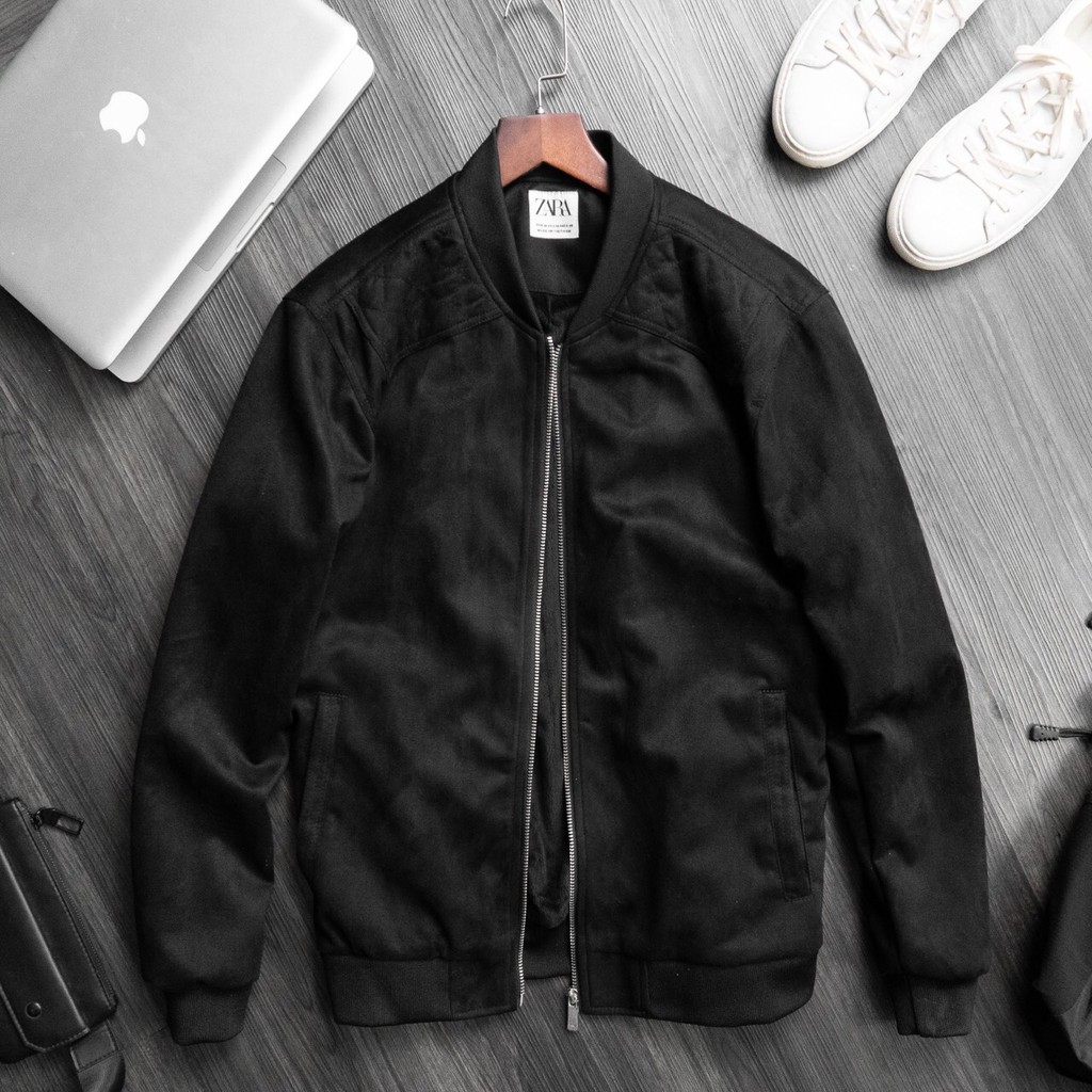 Áo khoác da lộn lót lông cho nam | BigBuy360 - bigbuy360.vn