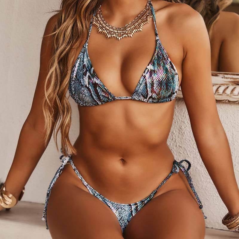 Set Bikini 2 Mảnh Họa Tiết Da Báo Quyến Rũ Dành Cho Nữ | WebRaoVat - webraovat.net.vn