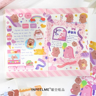 Sticker gấu cute infeel me